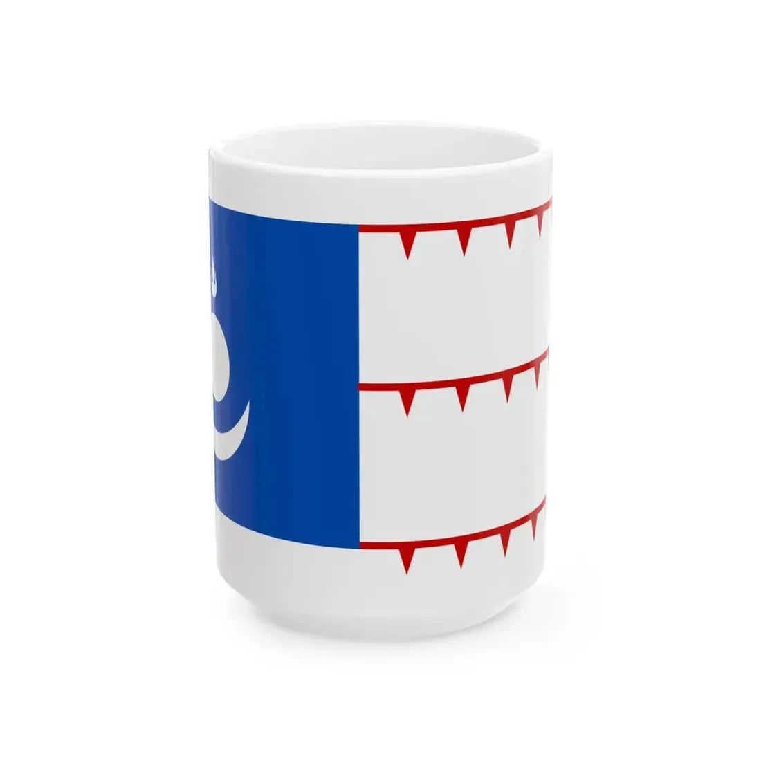 Flag of the Mongol Empire (China) White Coffee Mug 15oz - Go Mug Yourself