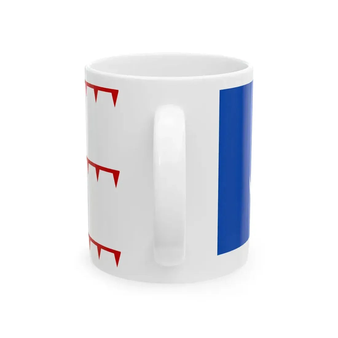 Flag of the Mongol Empire (China) White Coffee Mug - Go Mug Yourself