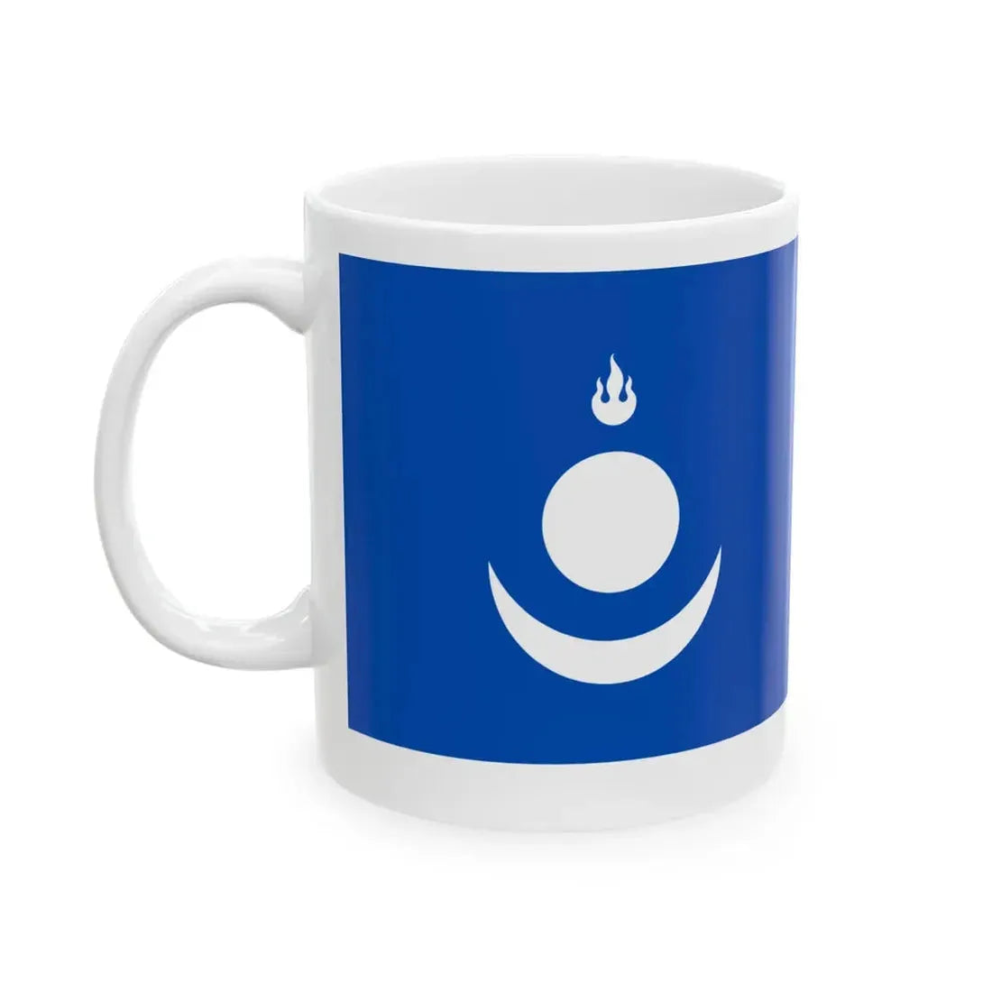 Flag of the Mongol Empire (China) White Coffee Mug - Go Mug Yourself