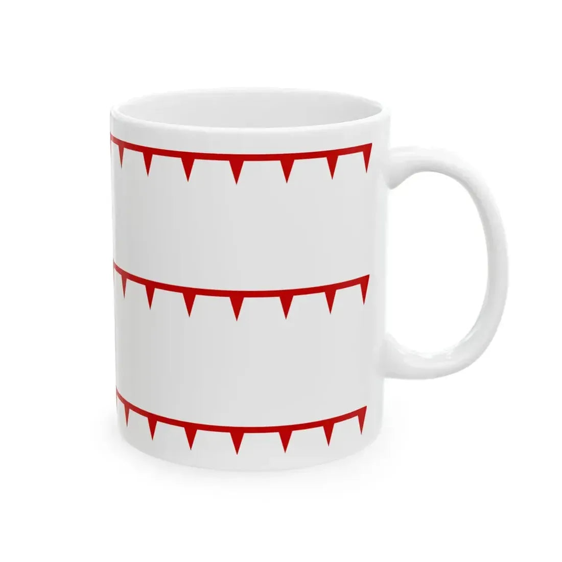 Flag of the Mongol Empire (China) White Coffee Mug - Go Mug Yourself