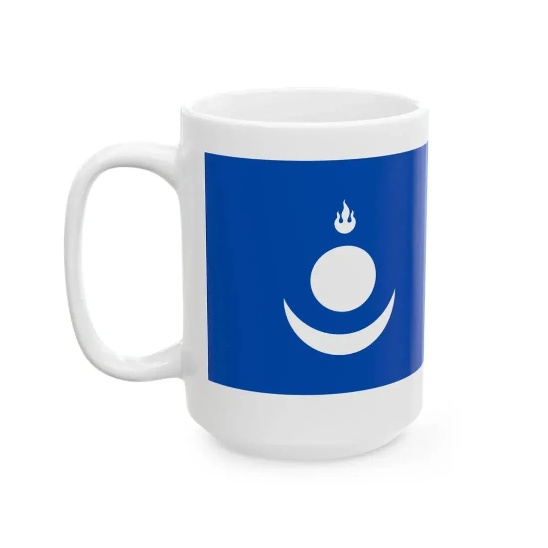 Flag of the Mongol Empire (China) White Coffee Mug - Go Mug Yourself