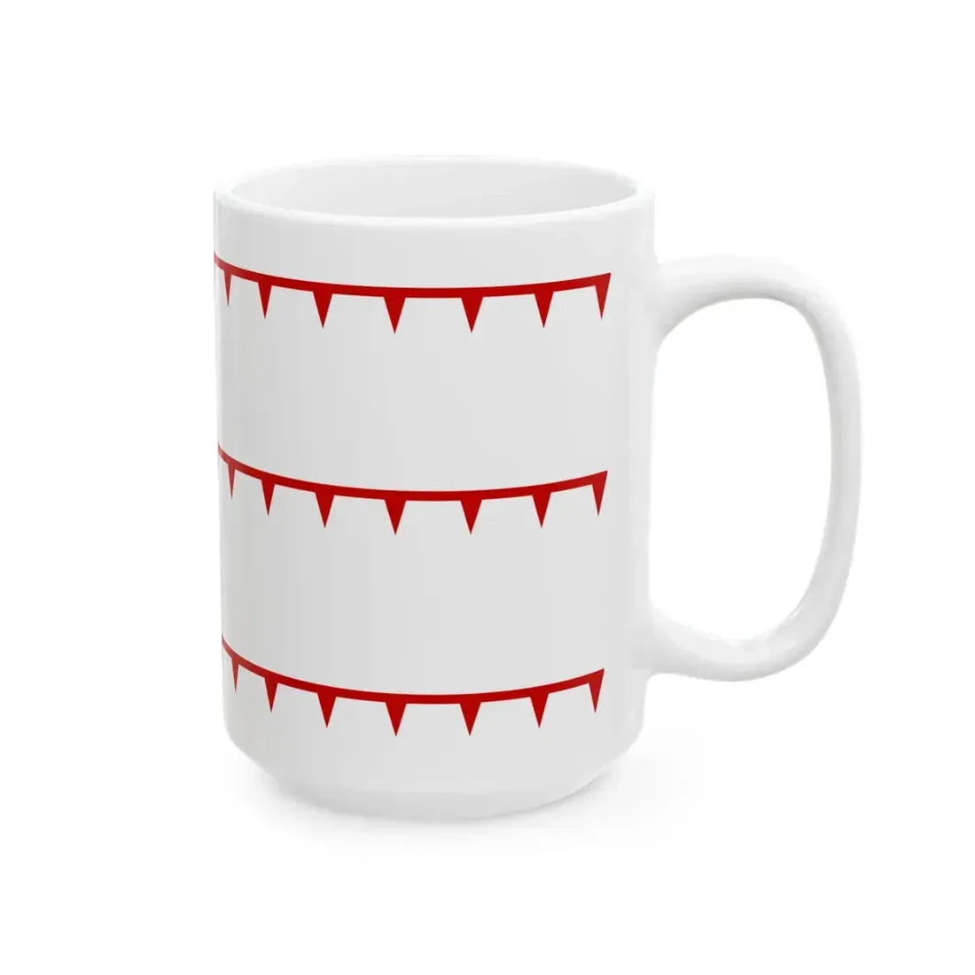 Flag of the Mongol Empire (China) White Coffee Mug - Go Mug Yourself