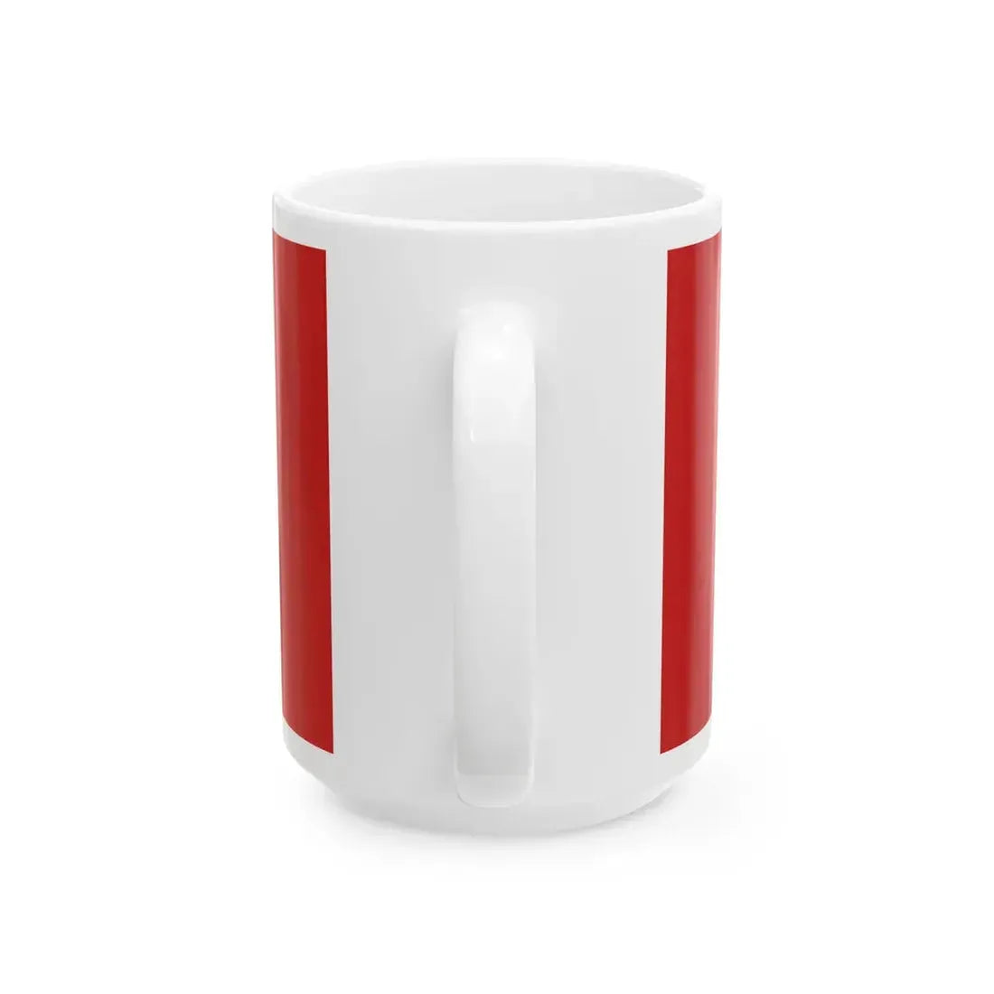 Flag of the Mongolian Ground Force (Mongolia) White Coffee Mug - Go Mug Yourself