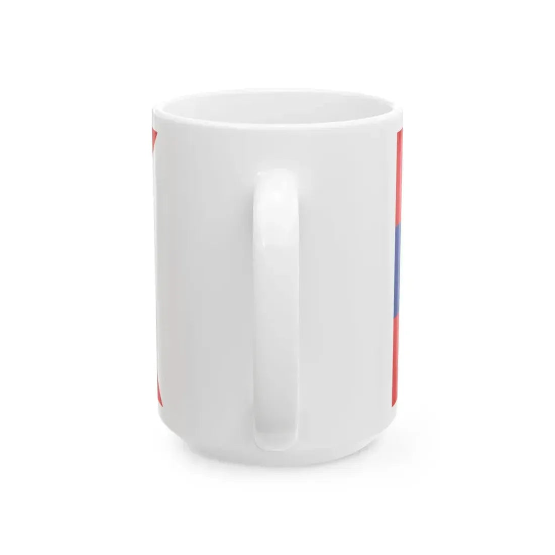 Flag of the Mongolian Peoples Republic 1930-1940 (Mongolia) White Coffee Mug - Go Mug Yourself