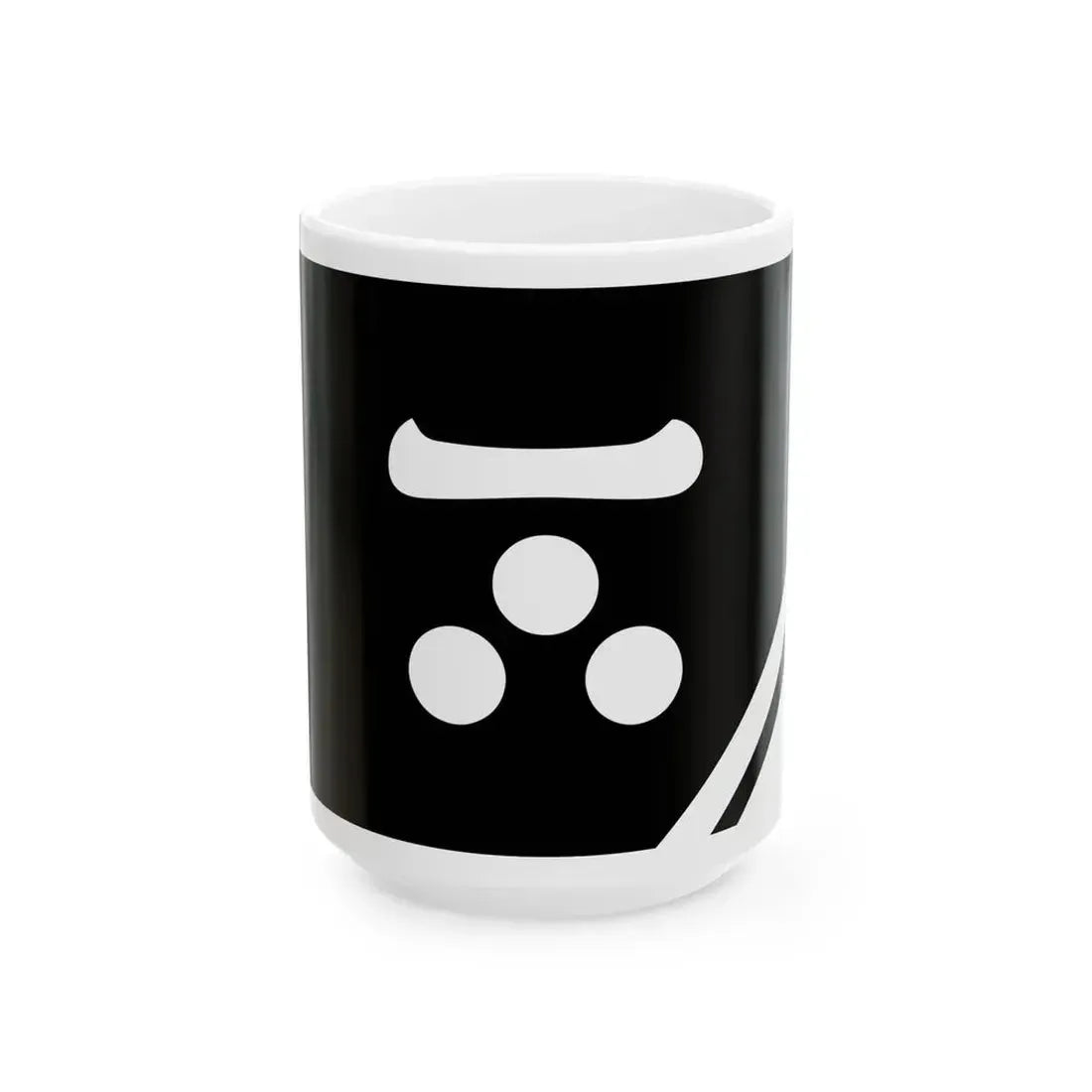 Flag of the Mori Lords of Hagi in Nagato Province B (Japan) White Coffee Mug 15oz - Go Mug Yourself