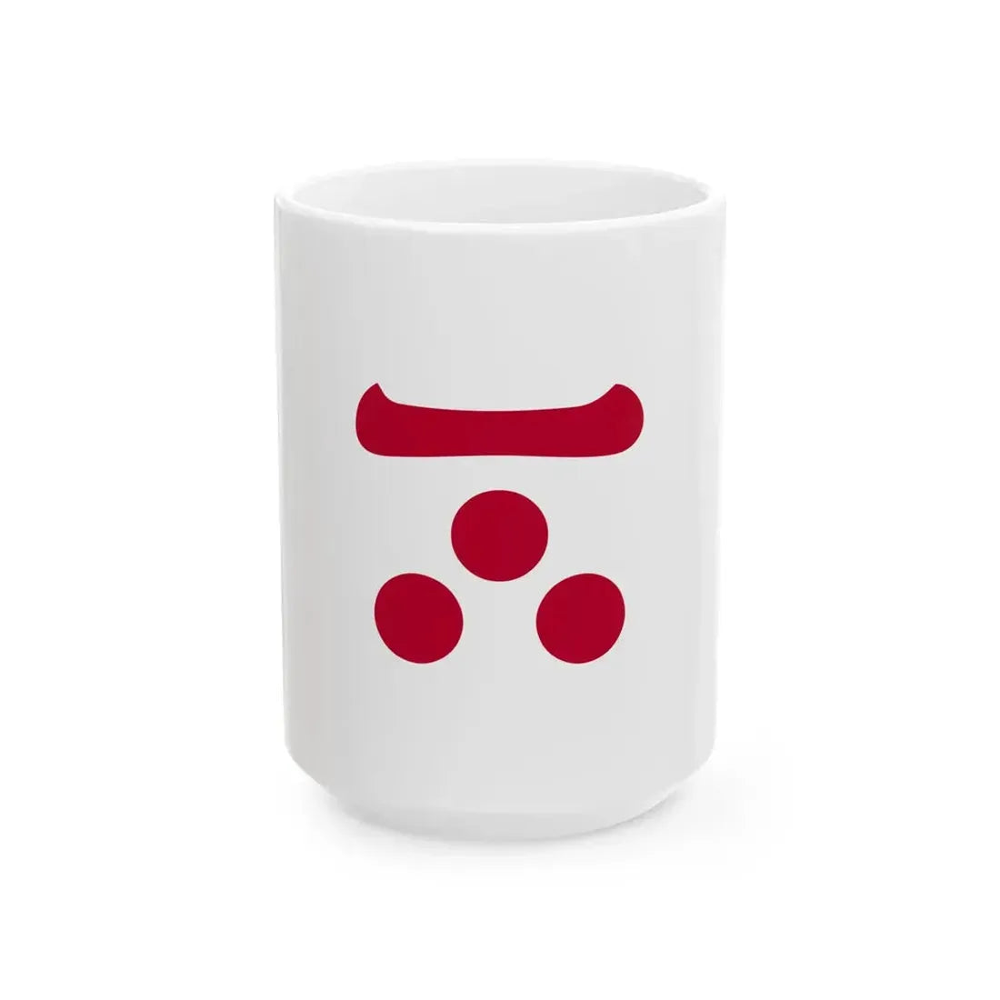Flag of the Mori Lords of Hagi in Nagato Province C (Japan) White Coffee Mug 15oz - Go Mug Yourself