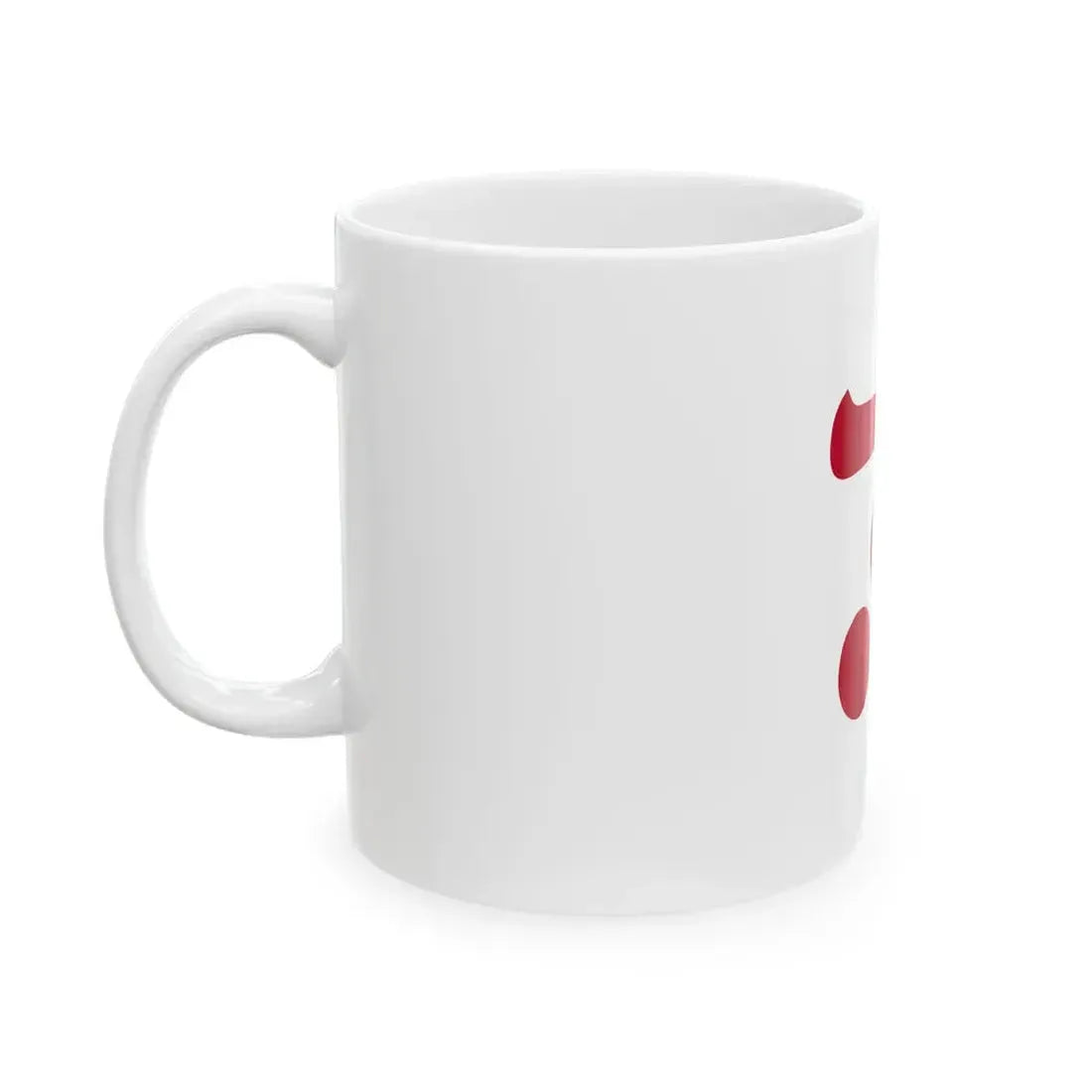 Flag of the Mori Lords of Hagi in Nagato Province C (Japan) White Coffee Mug - Go Mug Yourself