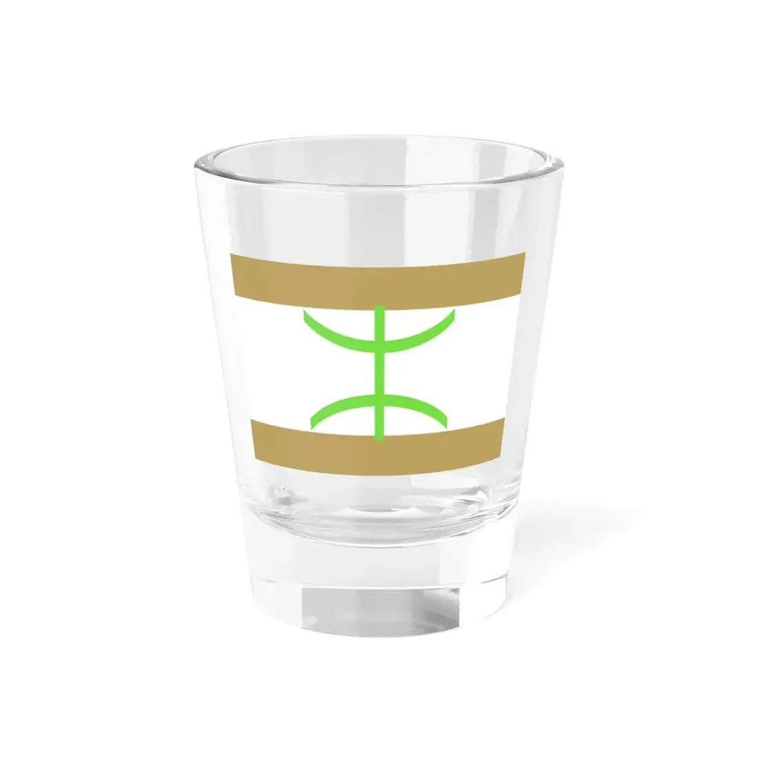 Flag of The Mozabite people - Shot Glass 1.5oz 1.5oz - Go Mug Yourself
