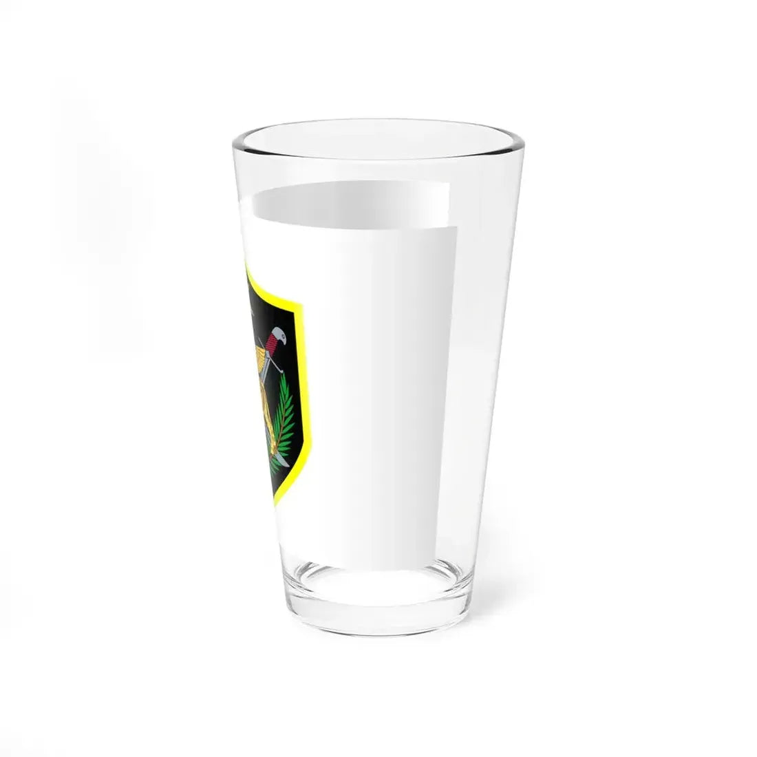 Flag of the Multi-National Force Iraq (Iraq) Pint Glass 16oz - Go Mug Yourself