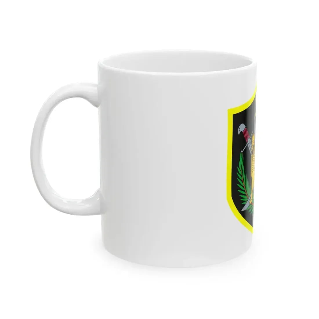 Flag of the Multi-National Force Iraq (Iraq) White Coffee Mug - Go Mug Yourself