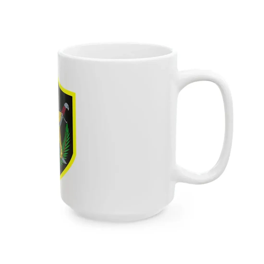 Flag of the Multi-National Force Iraq (Iraq) White Coffee Mug - Go Mug Yourself