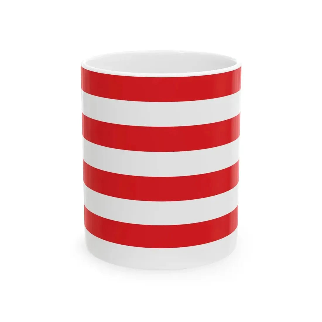 Flag of the Mwali Sultanate 1868-1871 (Comoros) White Coffee Mug 11oz - Go Mug Yourself