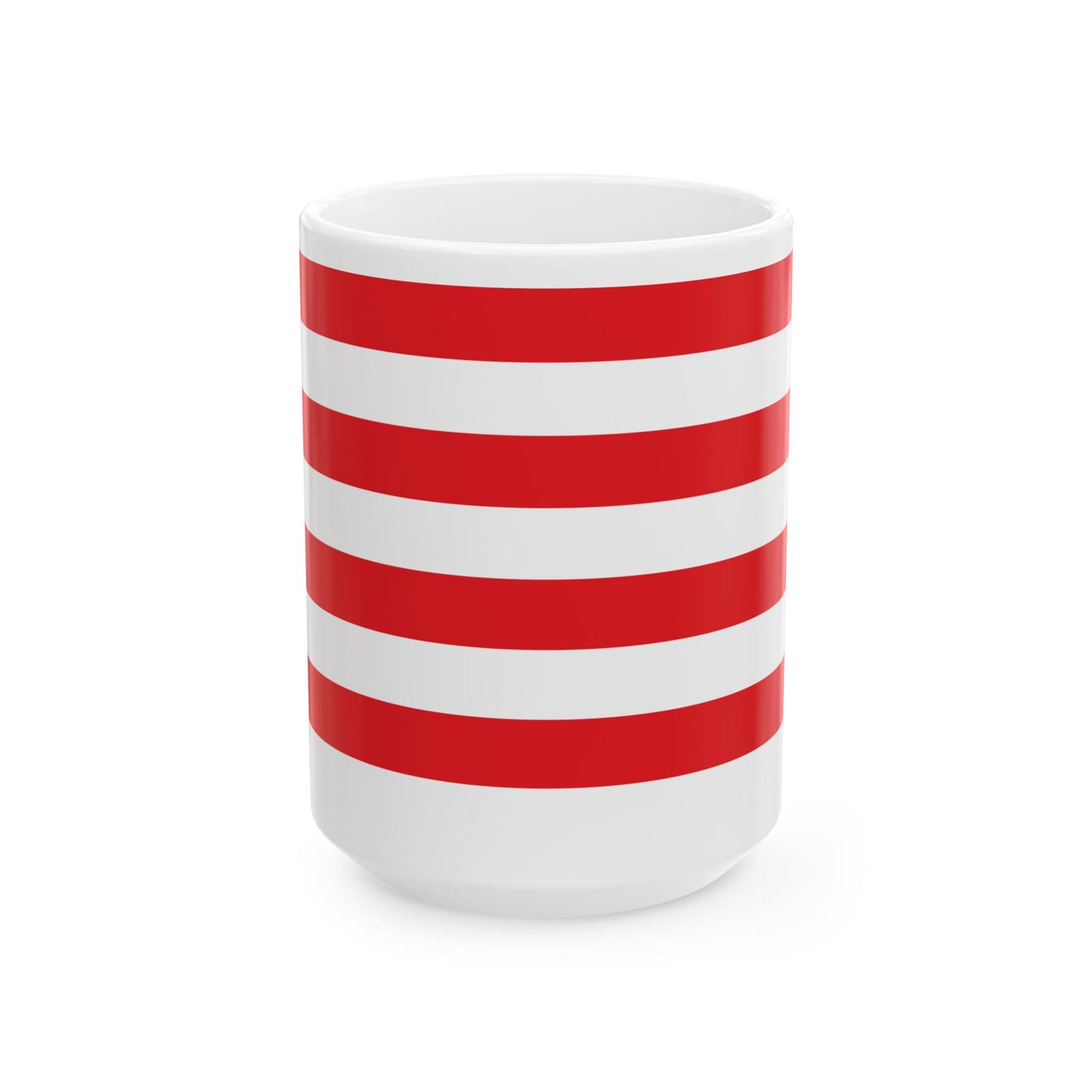 Flag of the Mwali Sultanate 1868-1871 (Comoros) White Coffee Mug-15oz-Go Mug Yourself