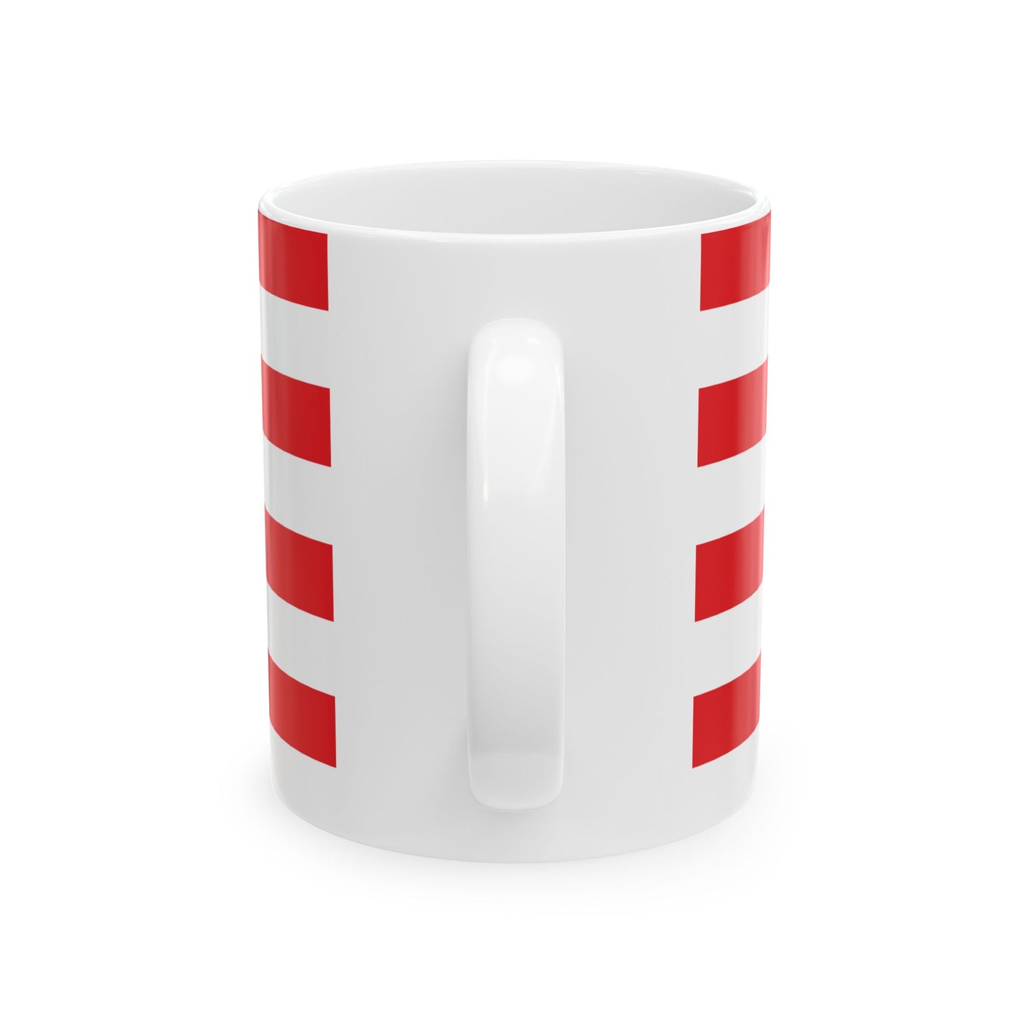 Flag of the Mwali Sultanate 1868-1871 (Comoros) White Coffee Mug-Go Mug Yourself
