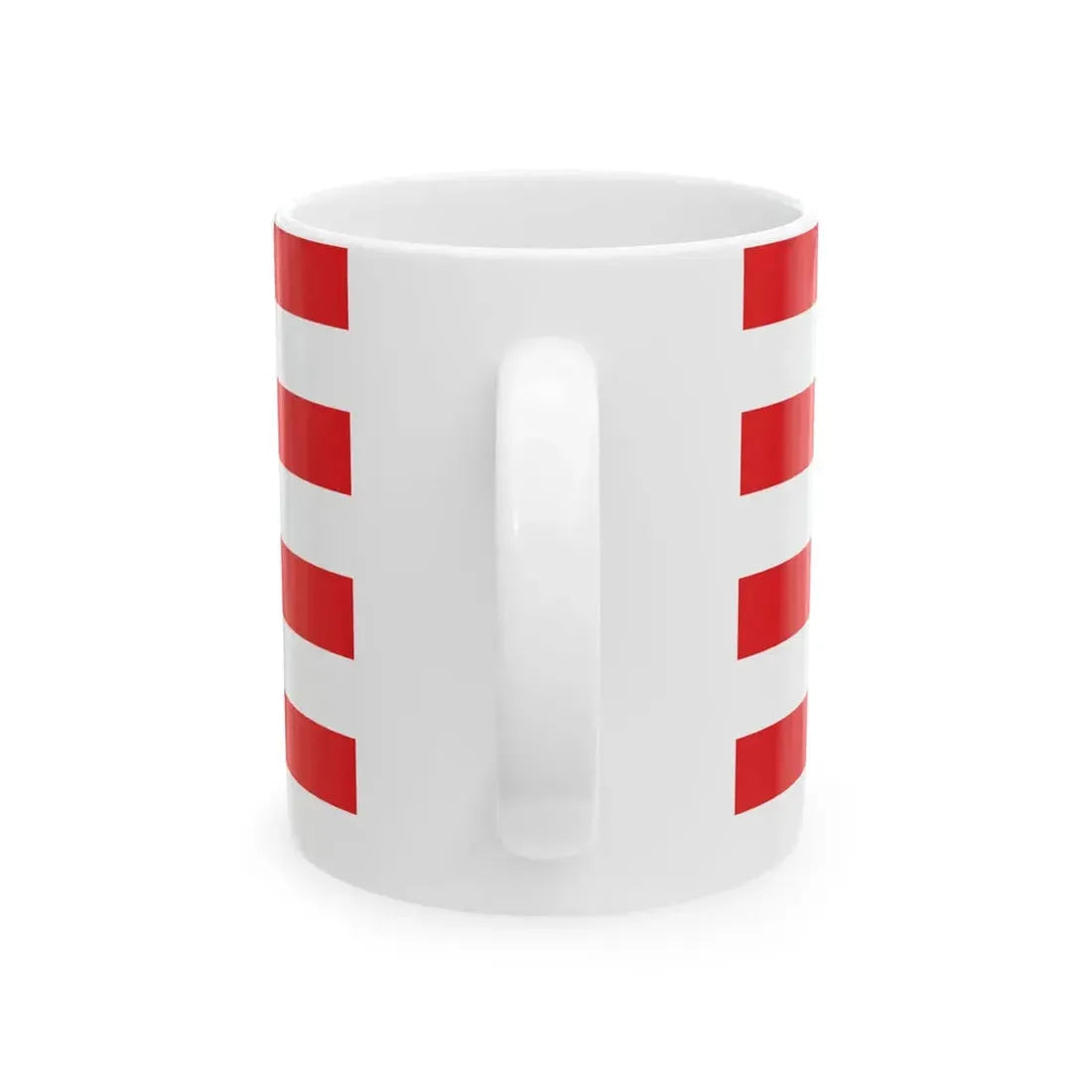 Flag of the Mwali Sultanate 1868-1871 (Comoros) White Coffee Mug - Go Mug Yourself