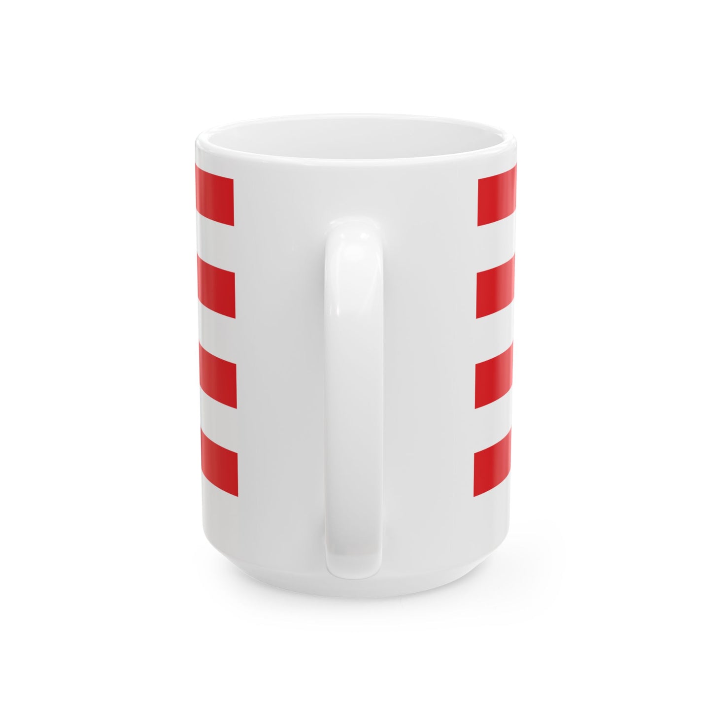 Flag of the Mwali Sultanate 1868-1871 (Comoros) White Coffee Mug-Go Mug Yourself