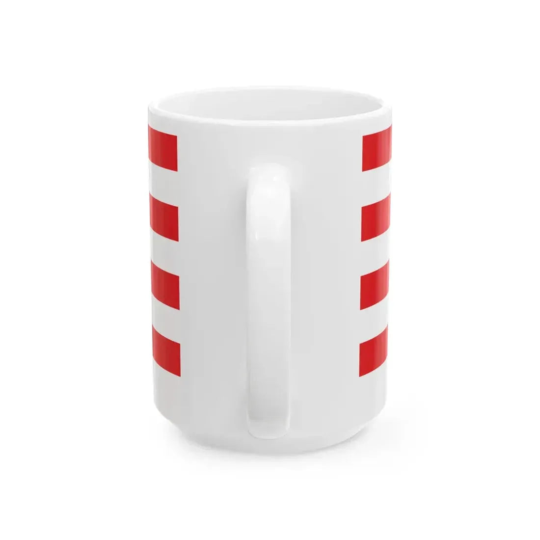 Flag of the Mwali Sultanate 1868-1871 (Comoros) White Coffee Mug - Go Mug Yourself