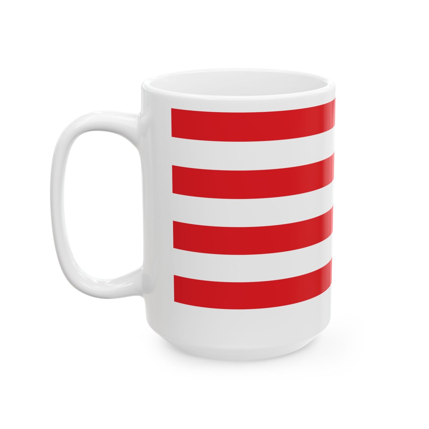 Flag of the Mwali Sultanate 1868-1871 (Comoros) White Coffee Mug-Go Mug Yourself