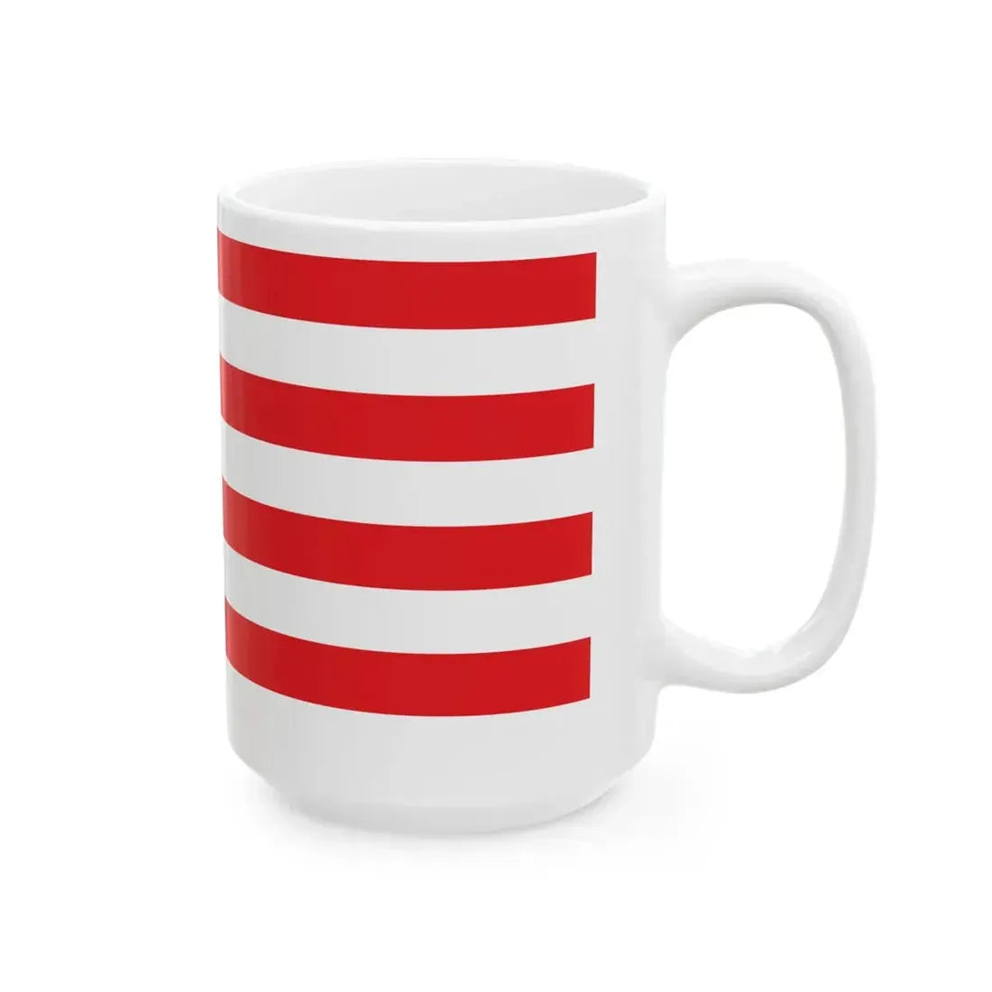 Flag of the Mwali Sultanate 1868-1871 (Comoros) White Coffee Mug - Go Mug Yourself
