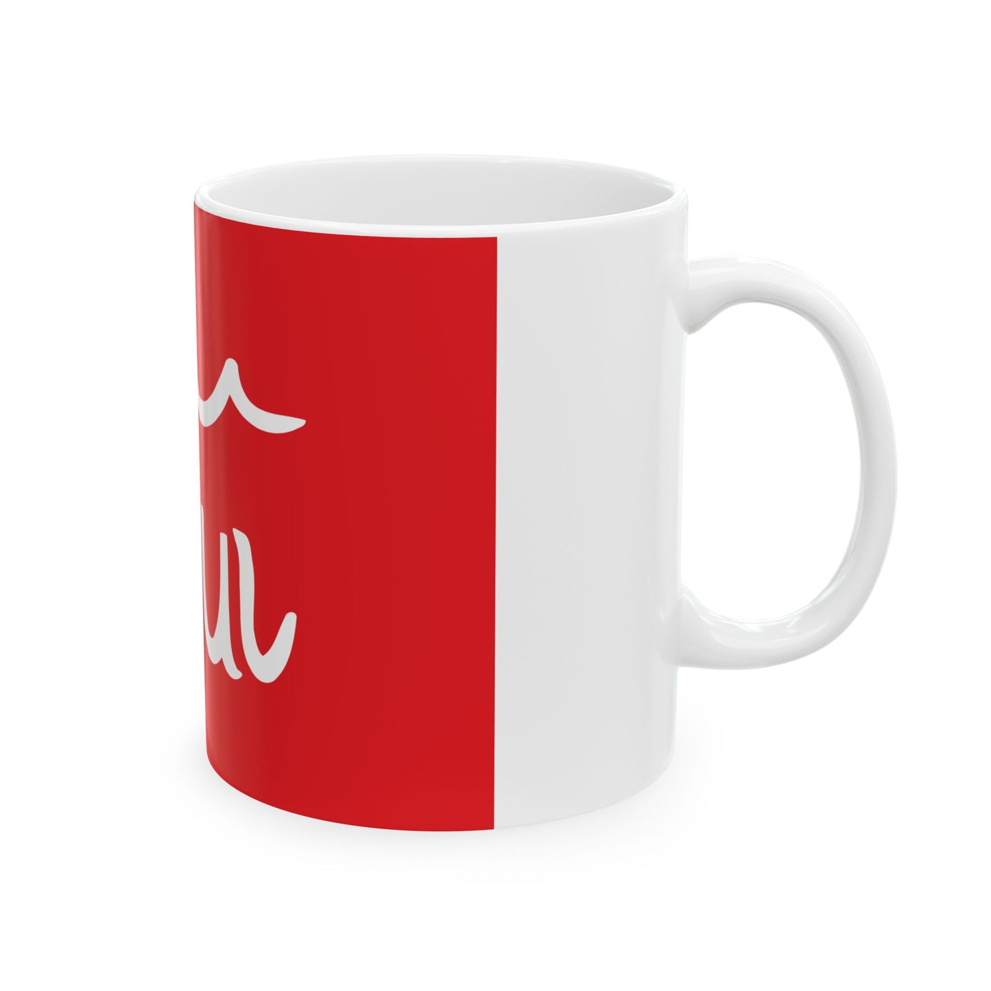 Flag of the Mwali Sultanate 1886-1891 (Comoros) White Coffee Mug-Go Mug Yourself