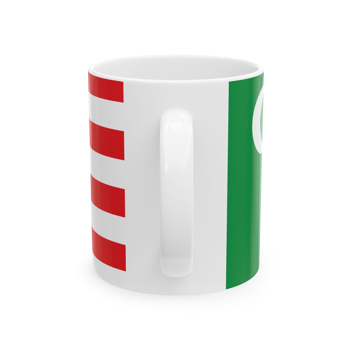 Flag of the Mwali Sultanate (Comoros) White Coffee Mug-Go Mug Yourself
