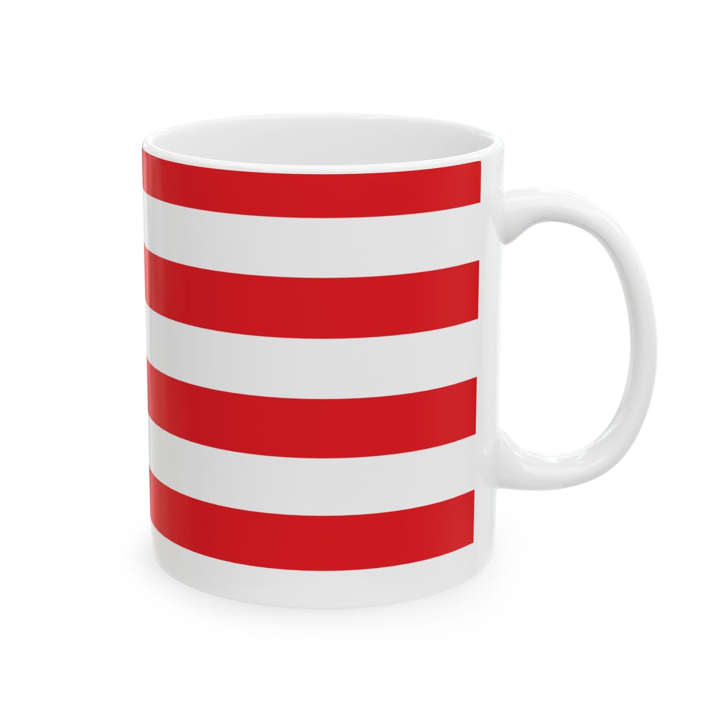 Flag of the Mwali Sultanate (Comoros) White Coffee Mug-Go Mug Yourself
