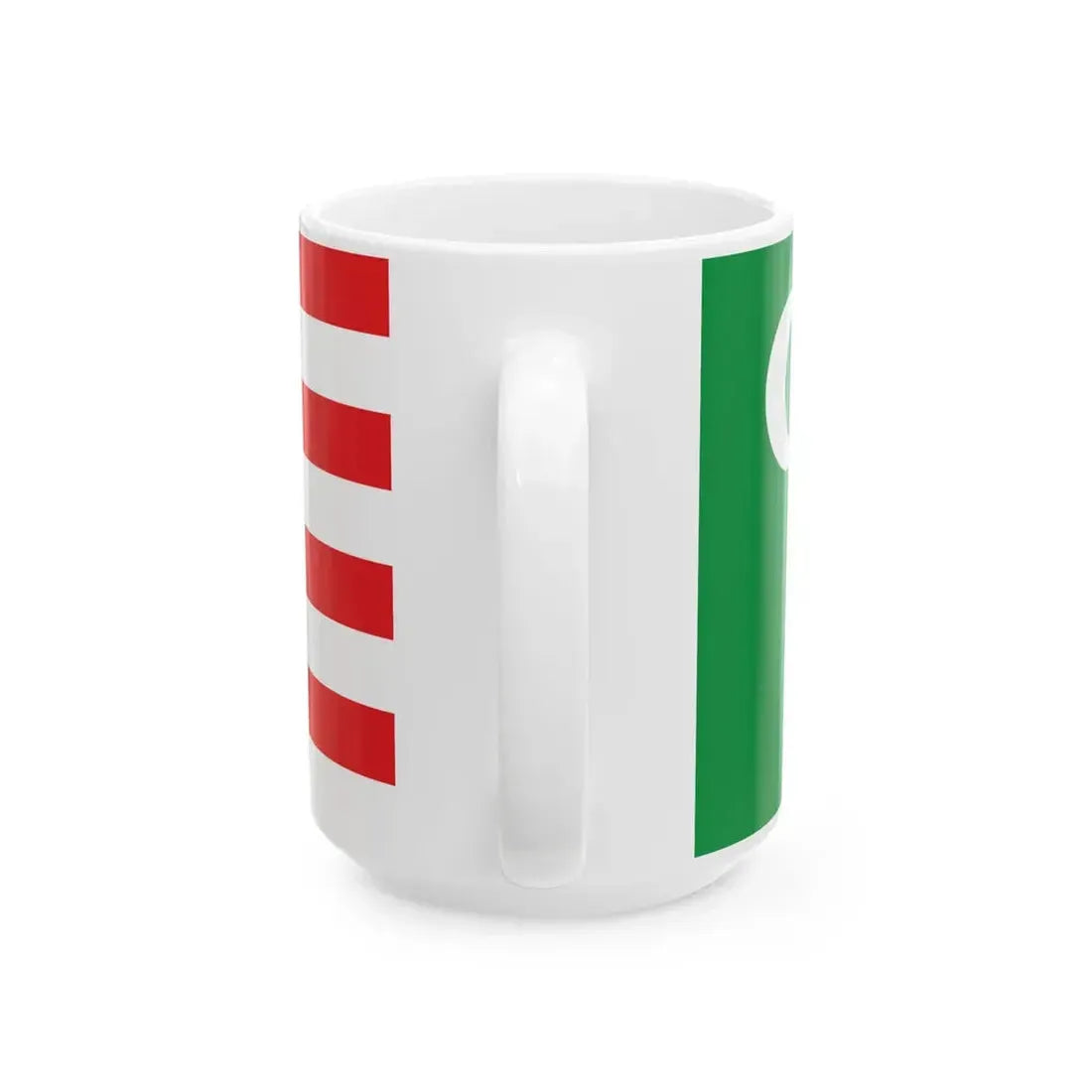 Flag of the Mwali Sultanate (Comoros) White Coffee Mug - Go Mug Yourself