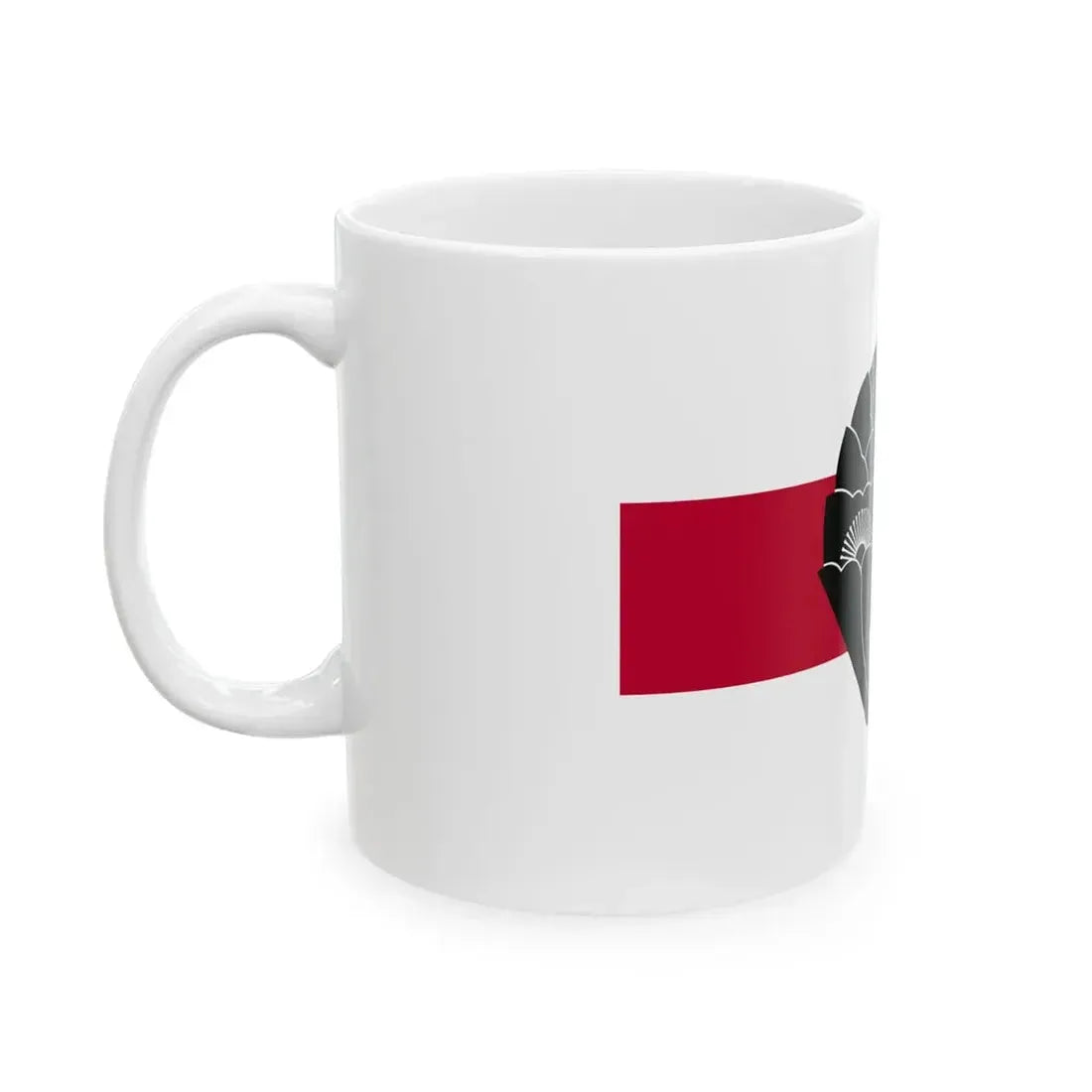 Flag of the Nabeshima Lords of Saga in Hizen Province C (Japan) White Coffee Mug - Go Mug Yourself