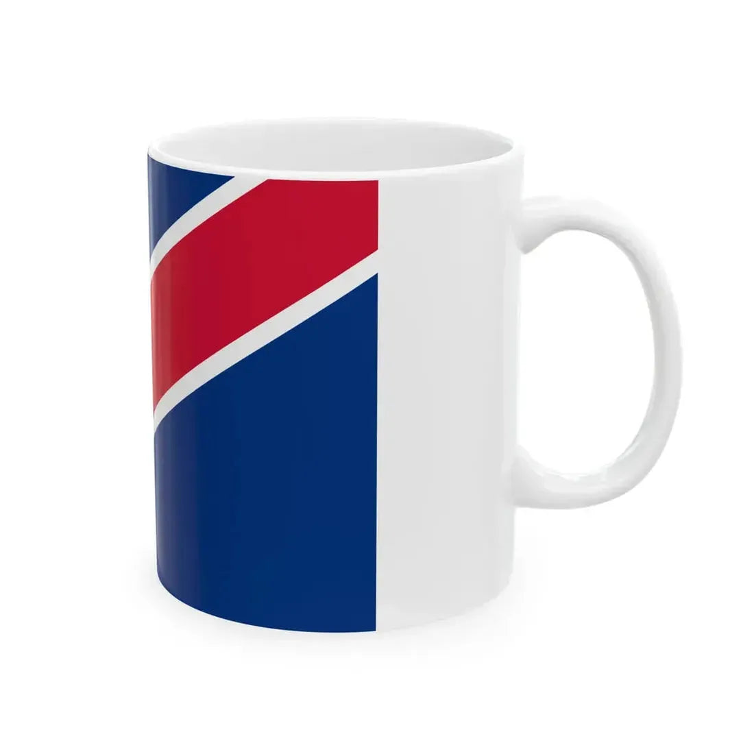 Flag of the Namibian Police Force 1991-2009 (Namibia) White Coffee Mug - Go Mug Yourself