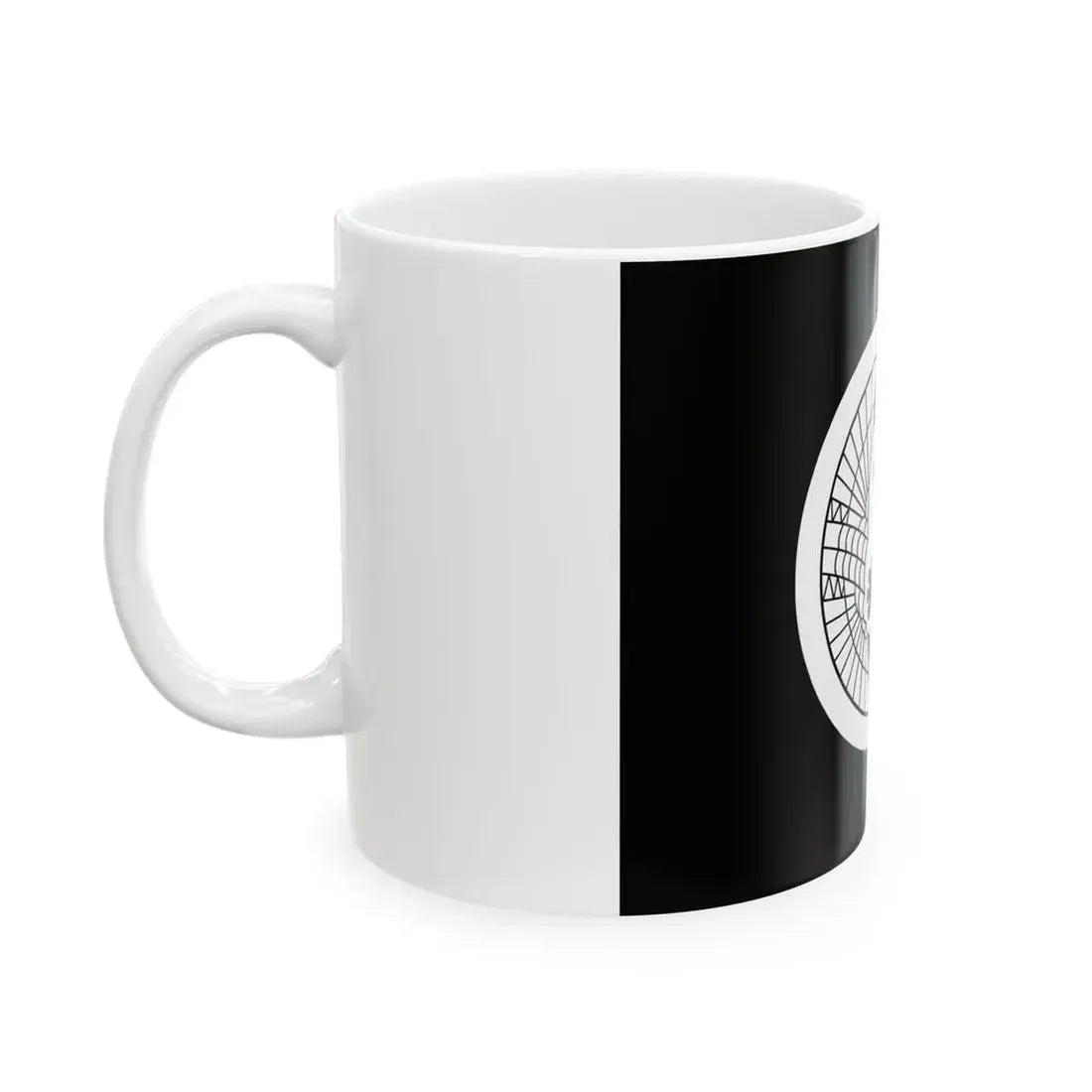 Flag of the Nanbu Lords of Morioka in Mutsu Province A (Japan) White Coffee Mug - Go Mug Yourself