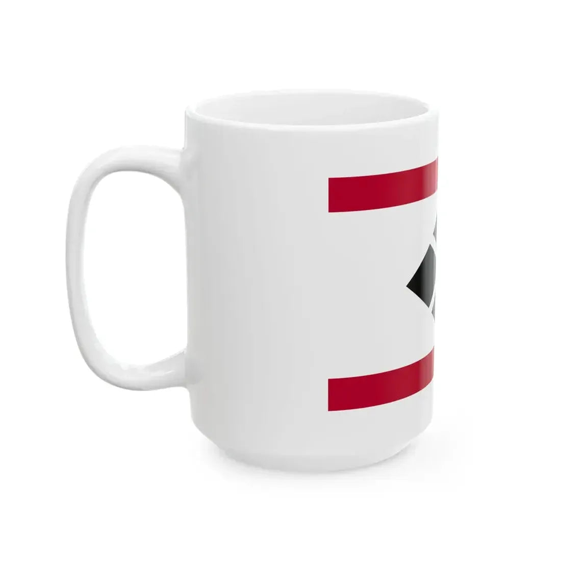 Flag of the Nanbu Lords of Morioka in Mutsu Province C (Japan) White Coffee Mug - Go Mug Yourself