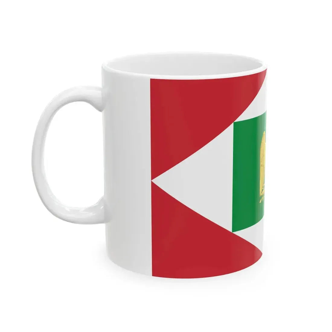 Flag of the Napoleonic Kingdom of Italy 1805-1814 2 (Italy) White Coffee Mug - Go Mug Yourself