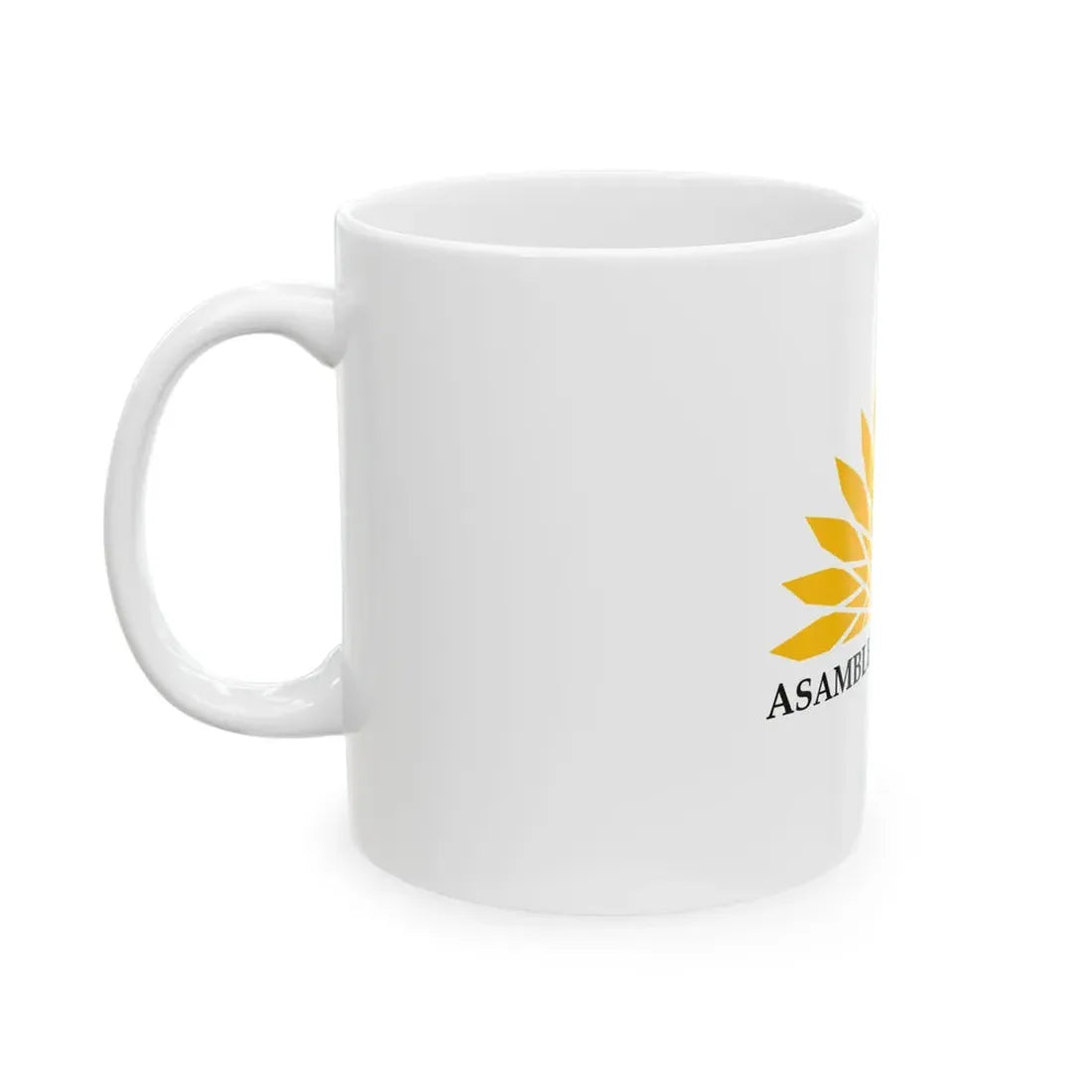 Flag of the National Assembly of Ecuador (Ecuador) White Coffee Mug - Go Mug Yourself