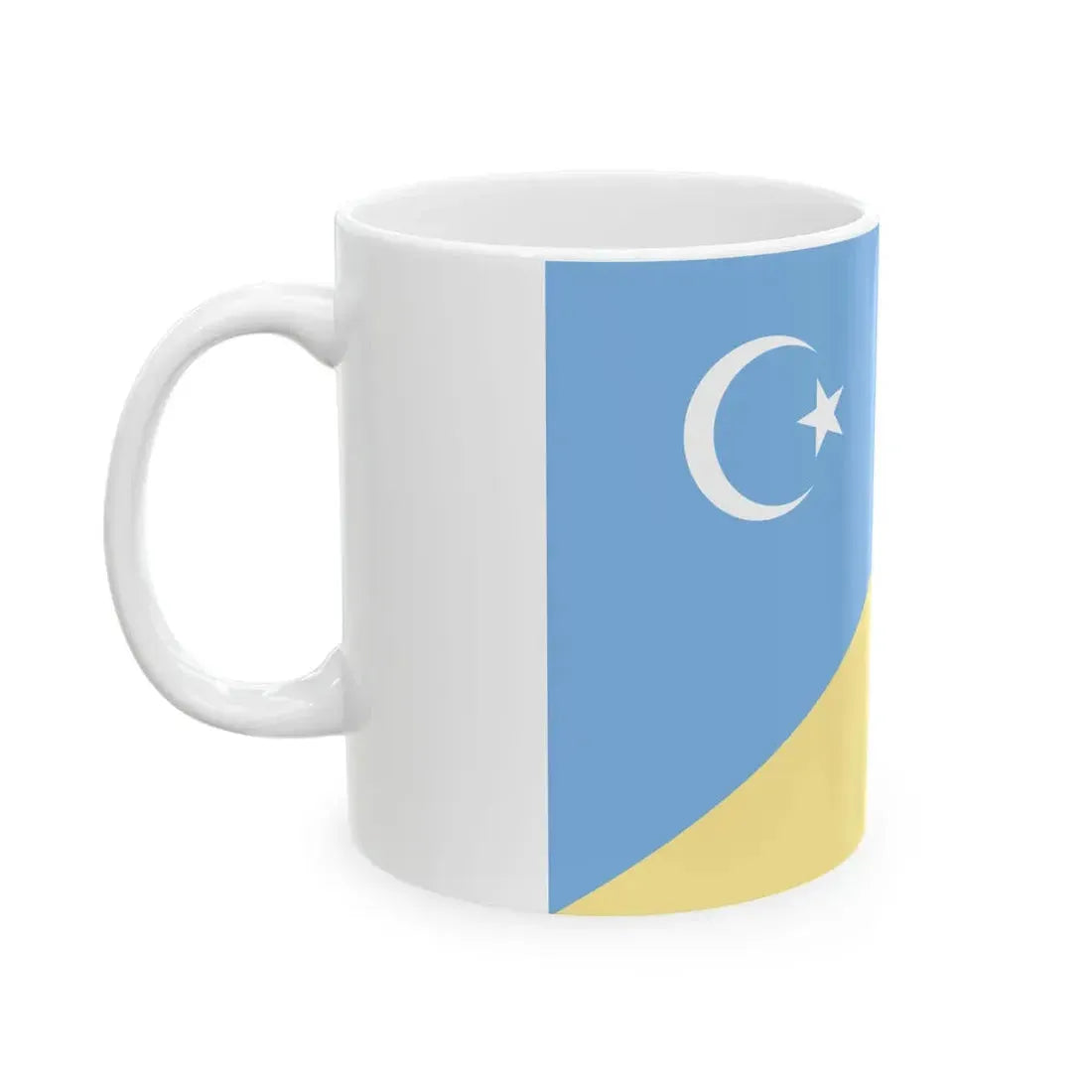 Flag of the National Front for the Salvation of Libya (Libya) White Coffee Mug - Go Mug Yourself
