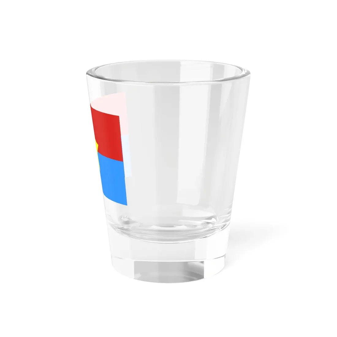 Flag of the National Liberation Front of South Vietnam pre-1955 star edition (Vietnam) Shot Glass 1.5oz - Go Mug Yourself