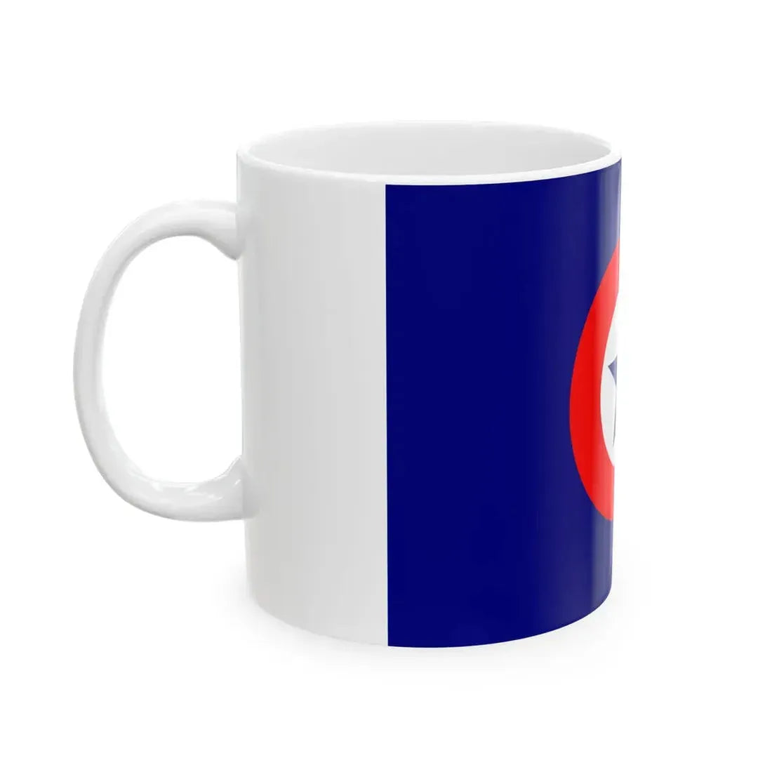 Flag of the National Party Chile 1966 (Chile) White Coffee Mug - Go Mug Yourself