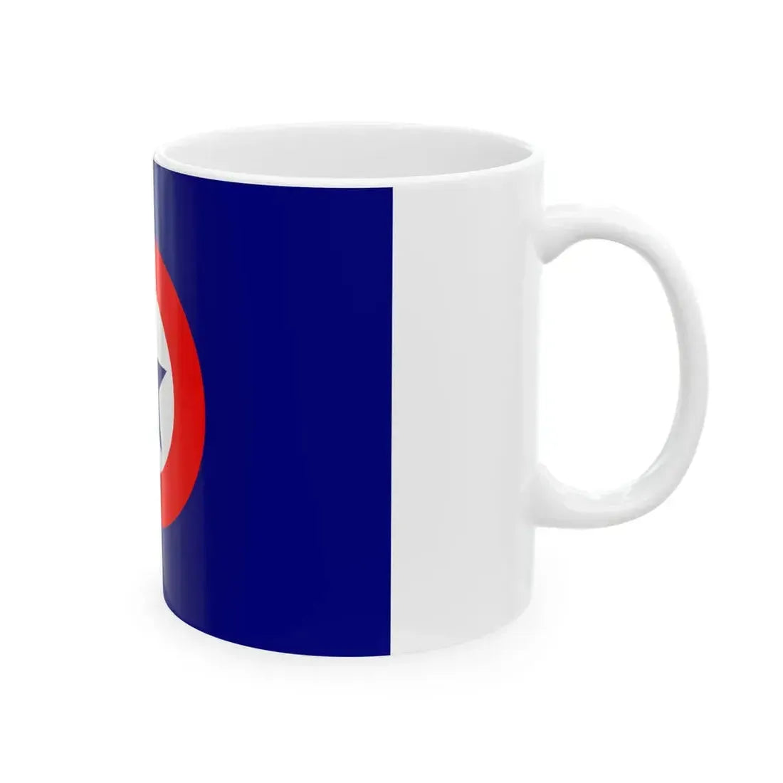 Flag of the National Party Chile 1966 (Chile) White Coffee Mug - Go Mug Yourself