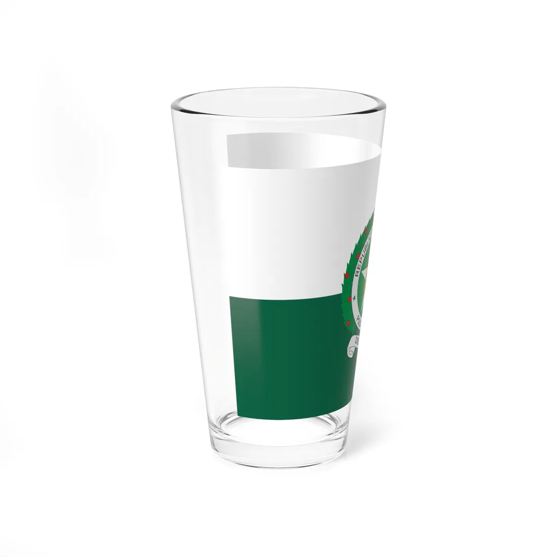 Flag of the National Police of Colombia (Colombia) Pint Glass 16oz - Go Mug Yourself