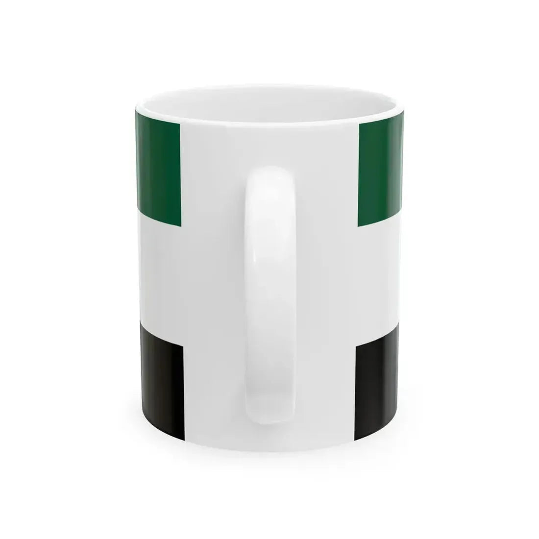Flag of the National Resistance Front of Afghanistan (Afghanistan) White Coffee Mug - Go Mug Yourself