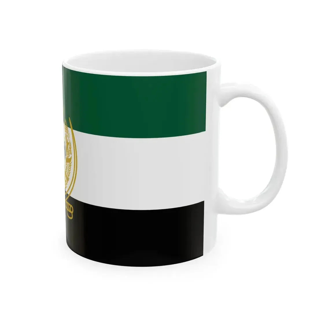 Flag of the National Resistance Front of Afghanistan (Afghanistan) White Coffee Mug - Go Mug Yourself