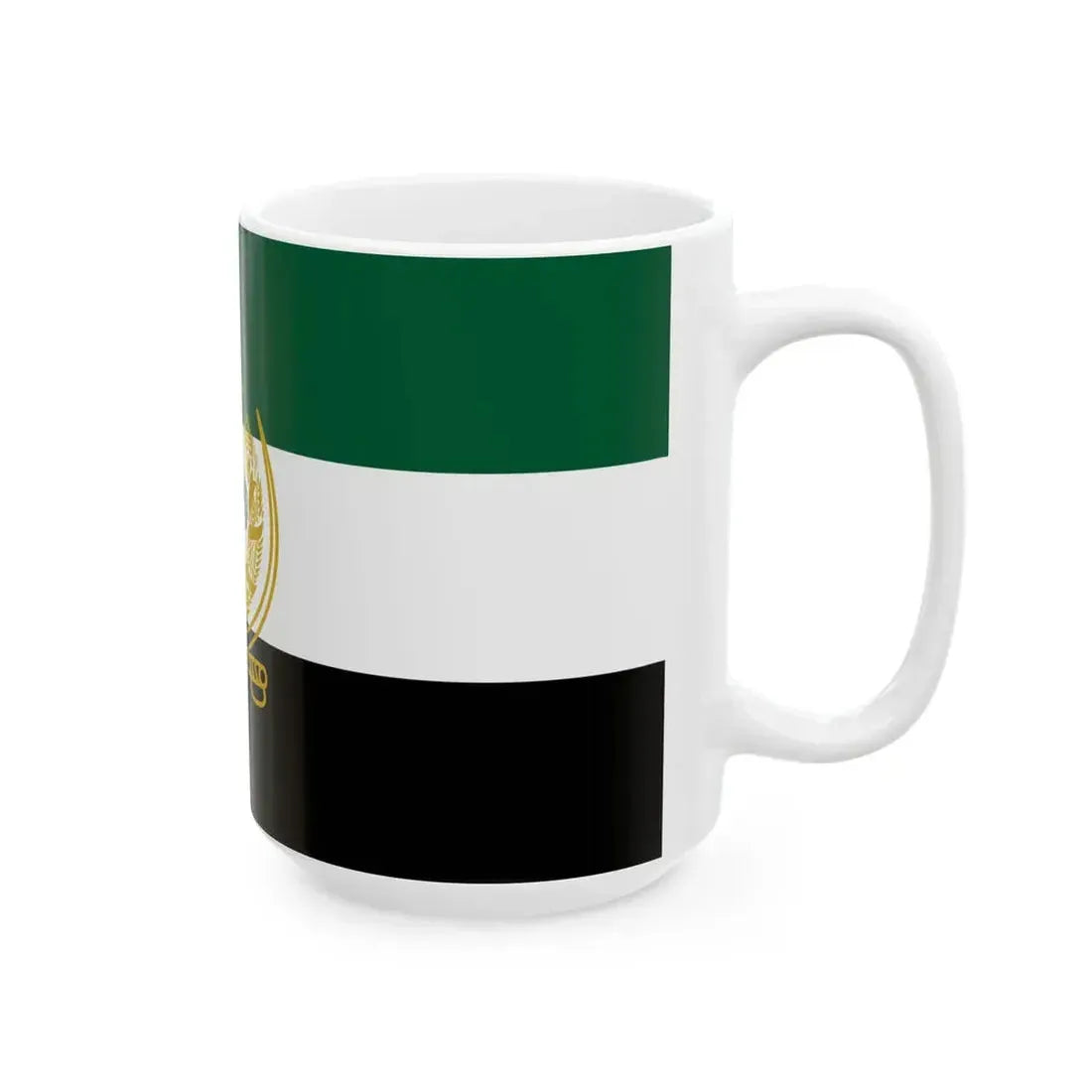 Flag of the National Resistance Front of Afghanistan (Afghanistan) White Coffee Mug - Go Mug Yourself