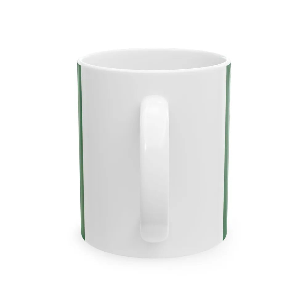 Flag of the Navy of Egypt 1922-1952 (Egypt) White Coffee Mug - Go Mug Yourself