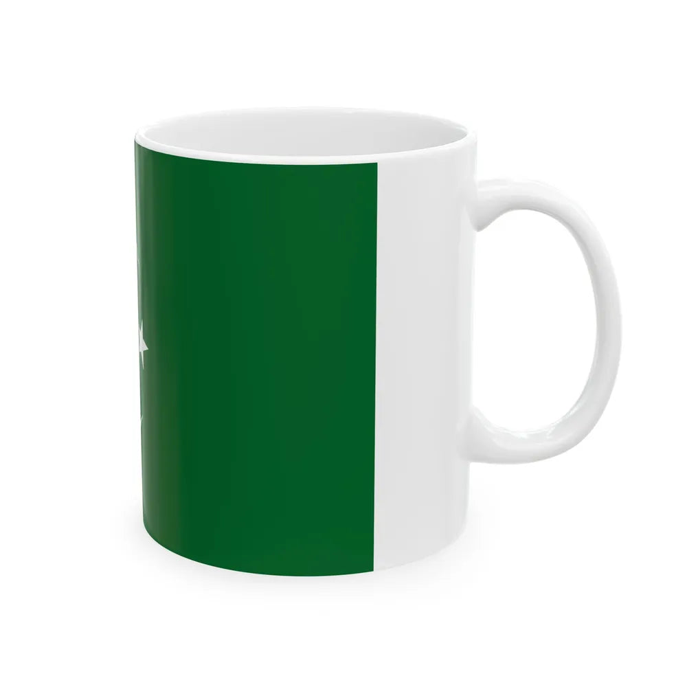 Flag of the Navy of Egypt 1922-1952 (Egypt) White Coffee Mug - Go Mug Yourself