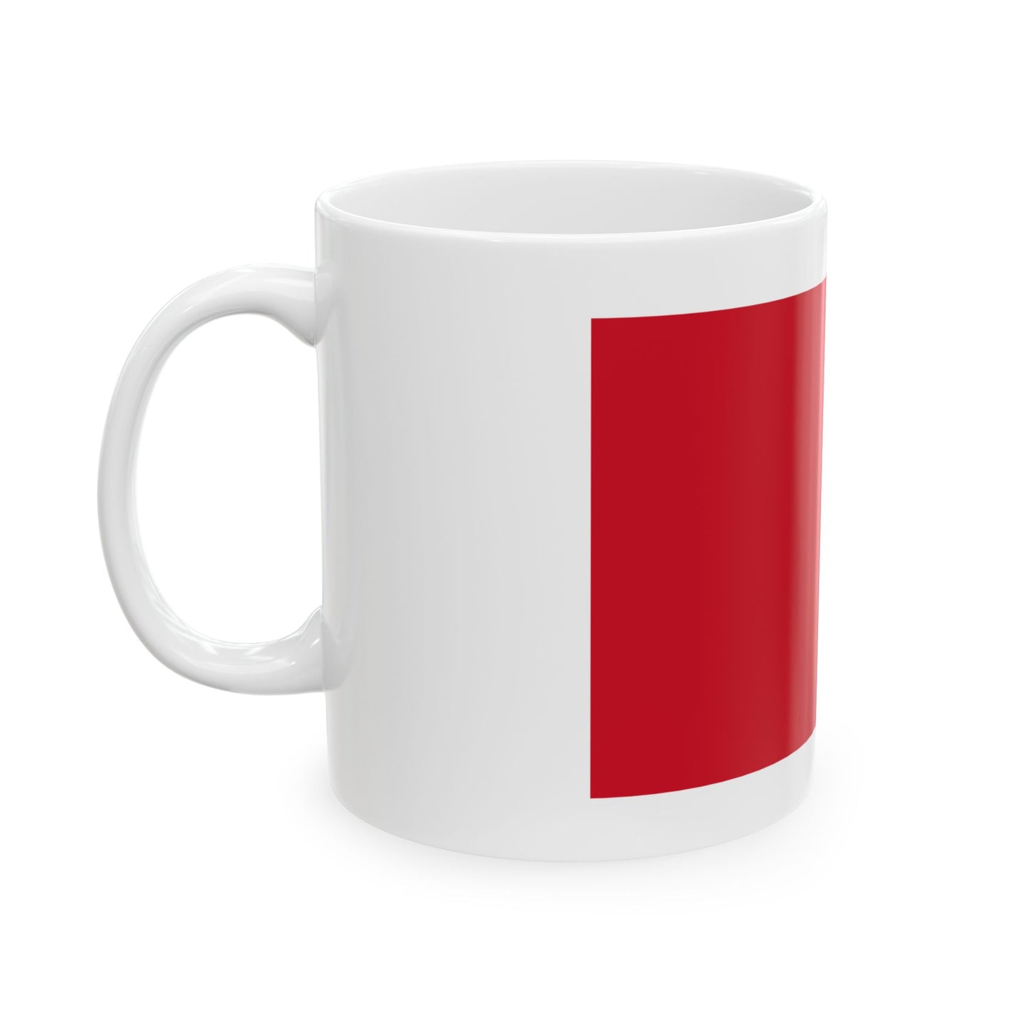 Flag of the Ndzuwani Sultanate 1833-1850 (Comoros) White Coffee Mug-Go Mug Yourself