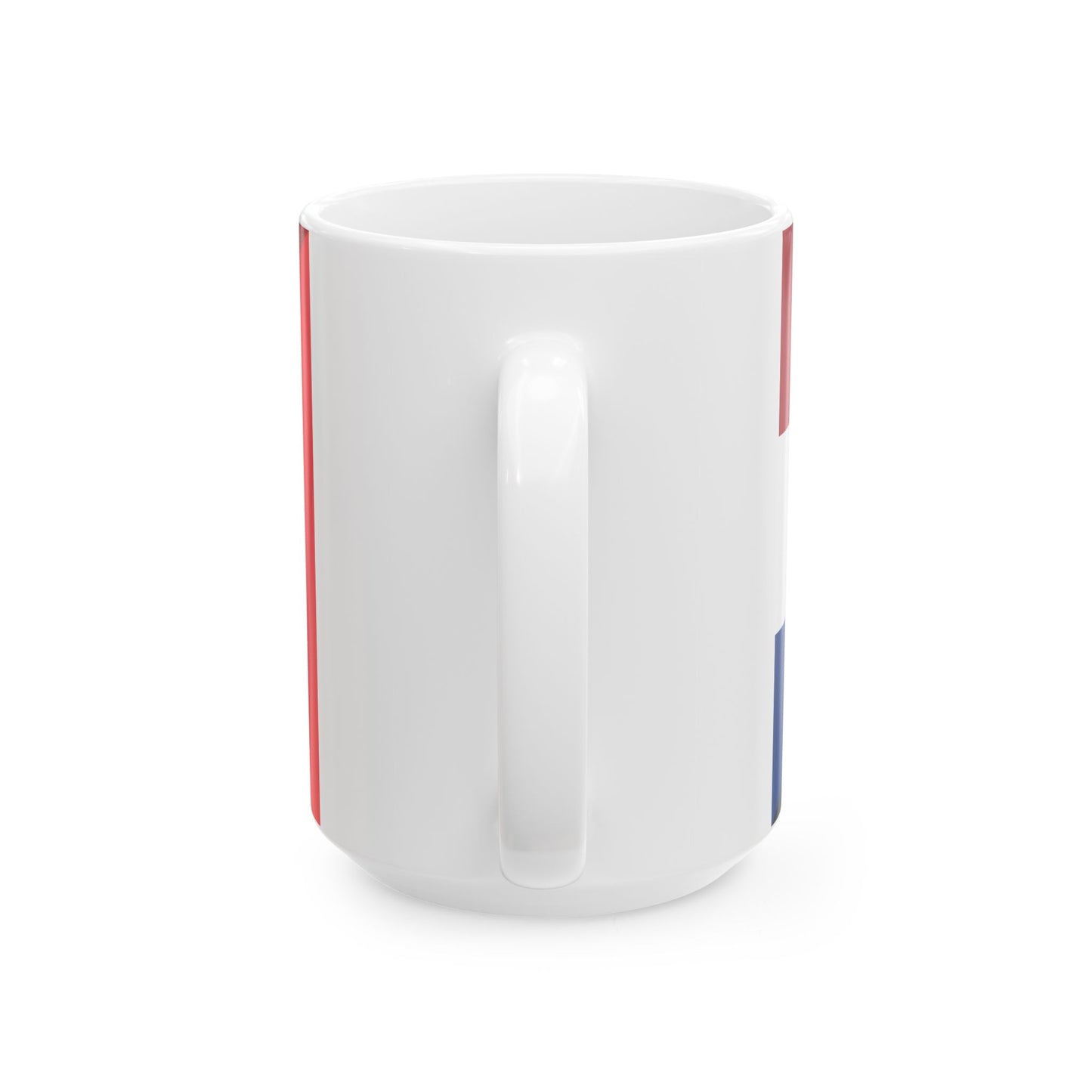 Flag of the Netherlands and Belgium (Belgium) White Coffee Mug-Go Mug Yourself