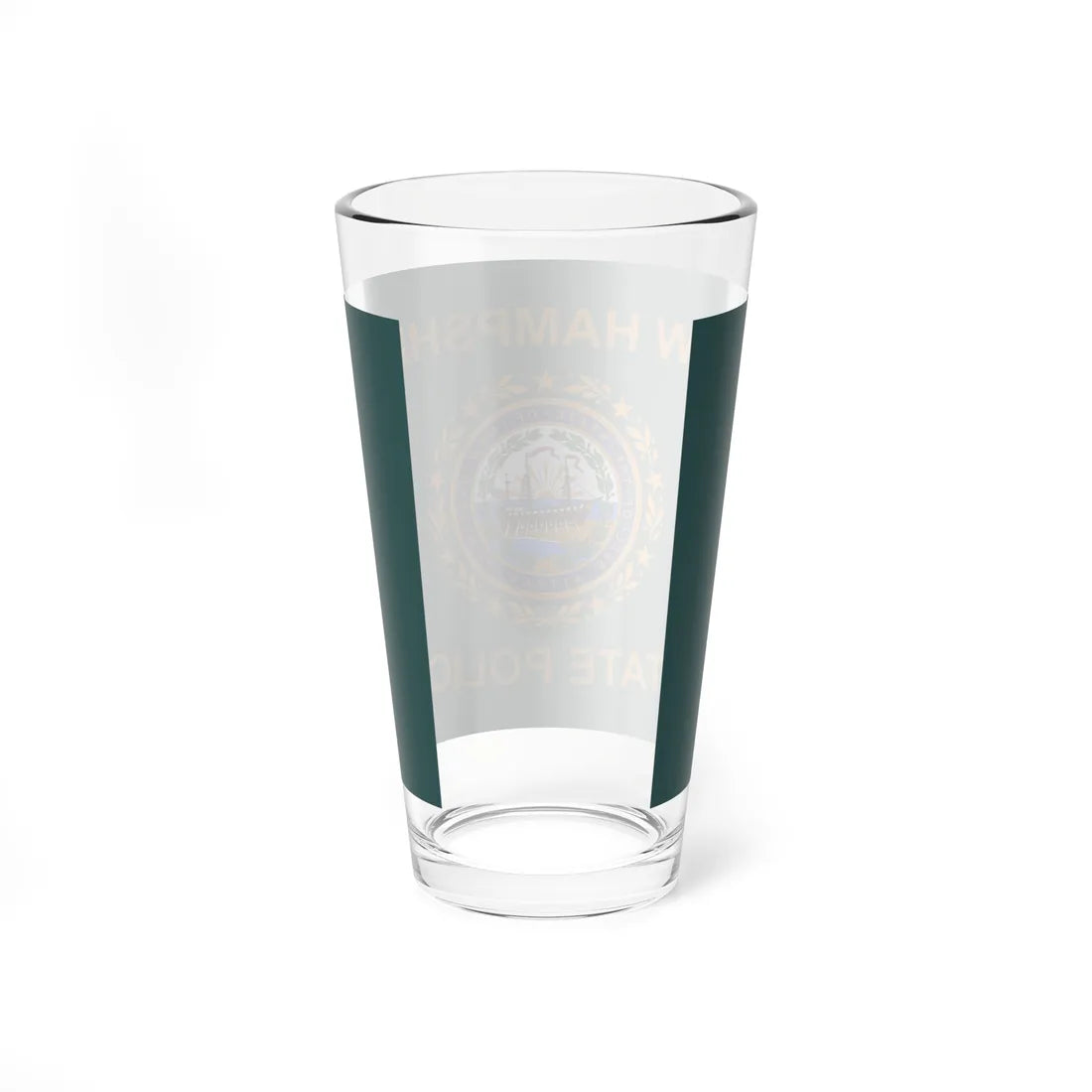 Flag of the New Hampshire State Police (United States) Pint Glass 16oz - Go Mug Yourself