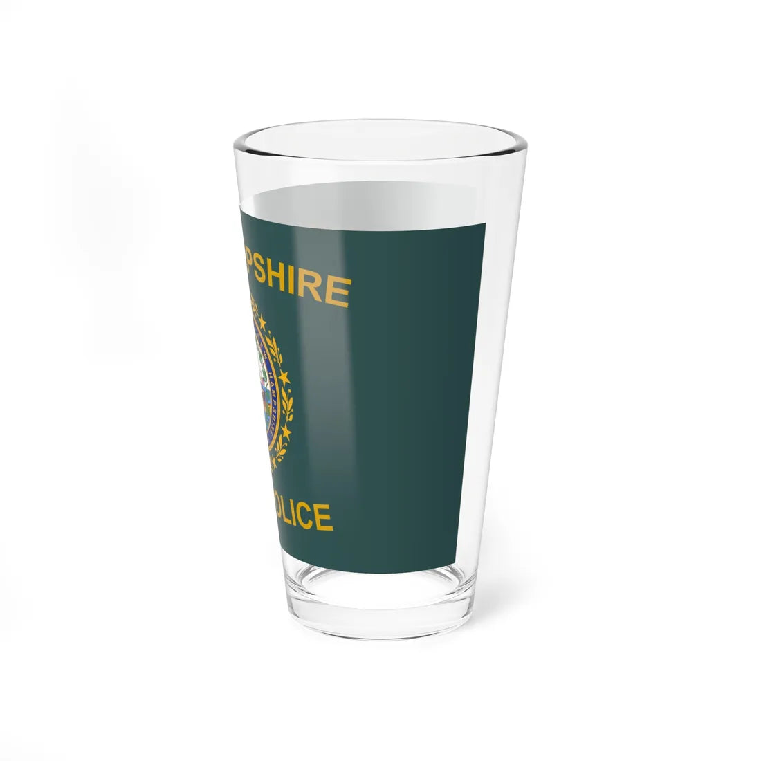 Flag of the New Hampshire State Police (United States) Pint Glass 16oz - Go Mug Yourself