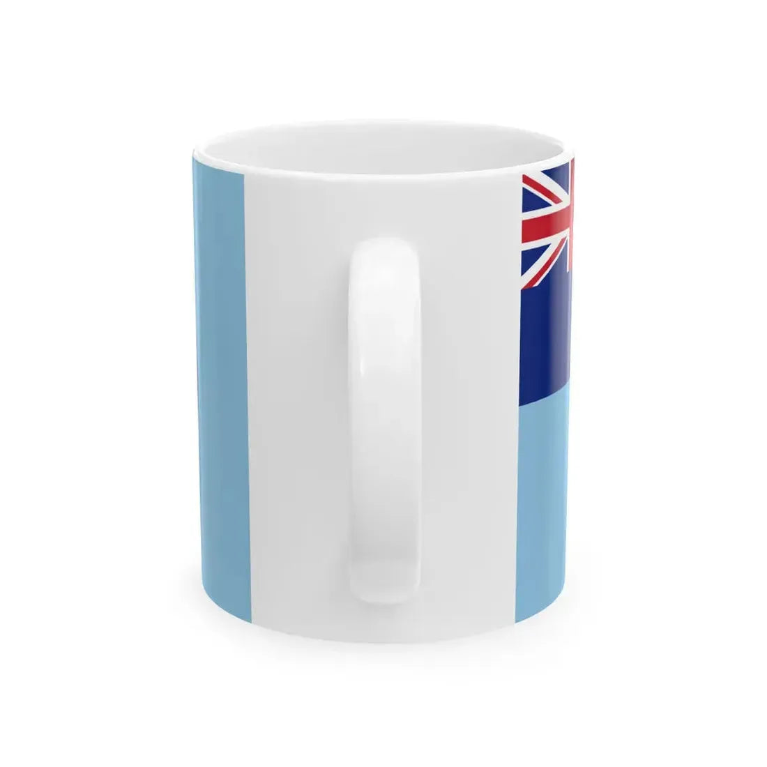 Flag of the New Zealand Ministry of Transport 1968-1998 (New Zealand) White Coffee Mug - Go Mug Yourself