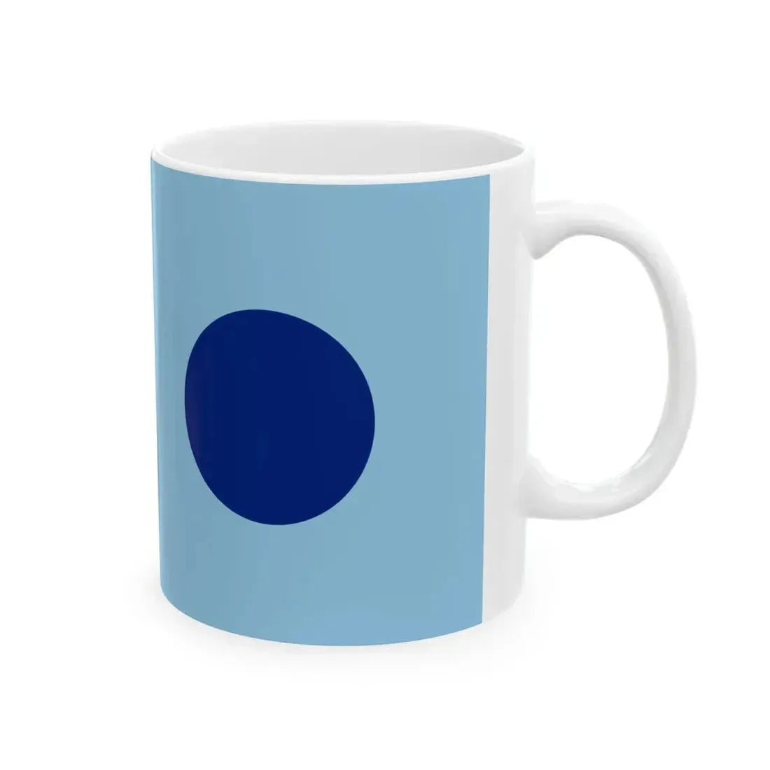 Flag of the New Zealand Ministry of Transport 1968-1998 (New Zealand) White Coffee Mug - Go Mug Yourself
