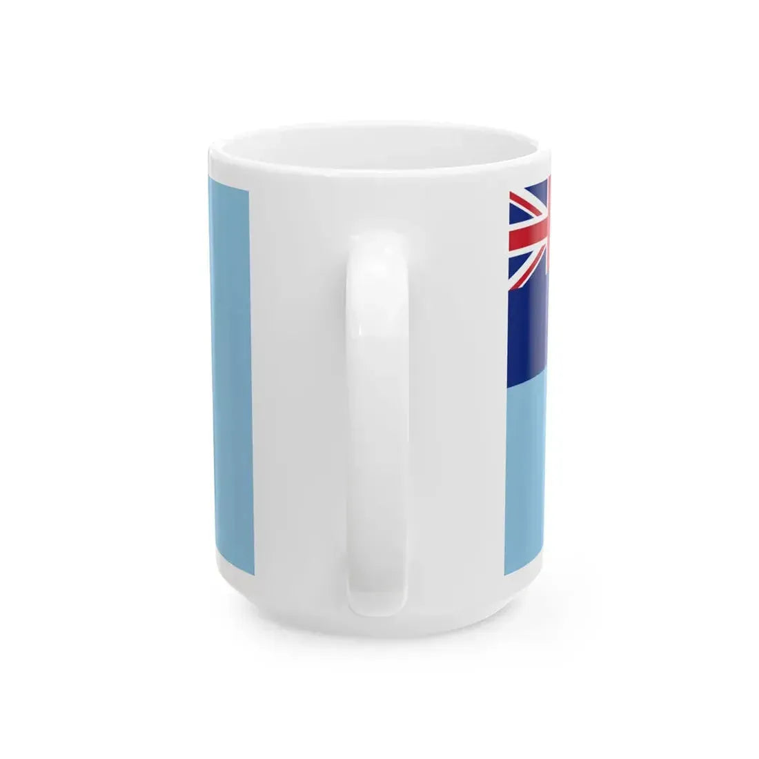 Flag of the New Zealand Ministry of Transport 1968-1998 (New Zealand) White Coffee Mug - Go Mug Yourself
